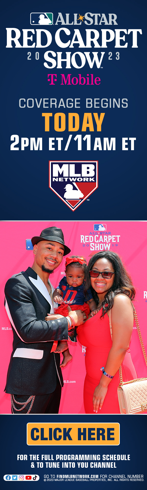 MLB Network - The All-Star Red Carpet Show presented by