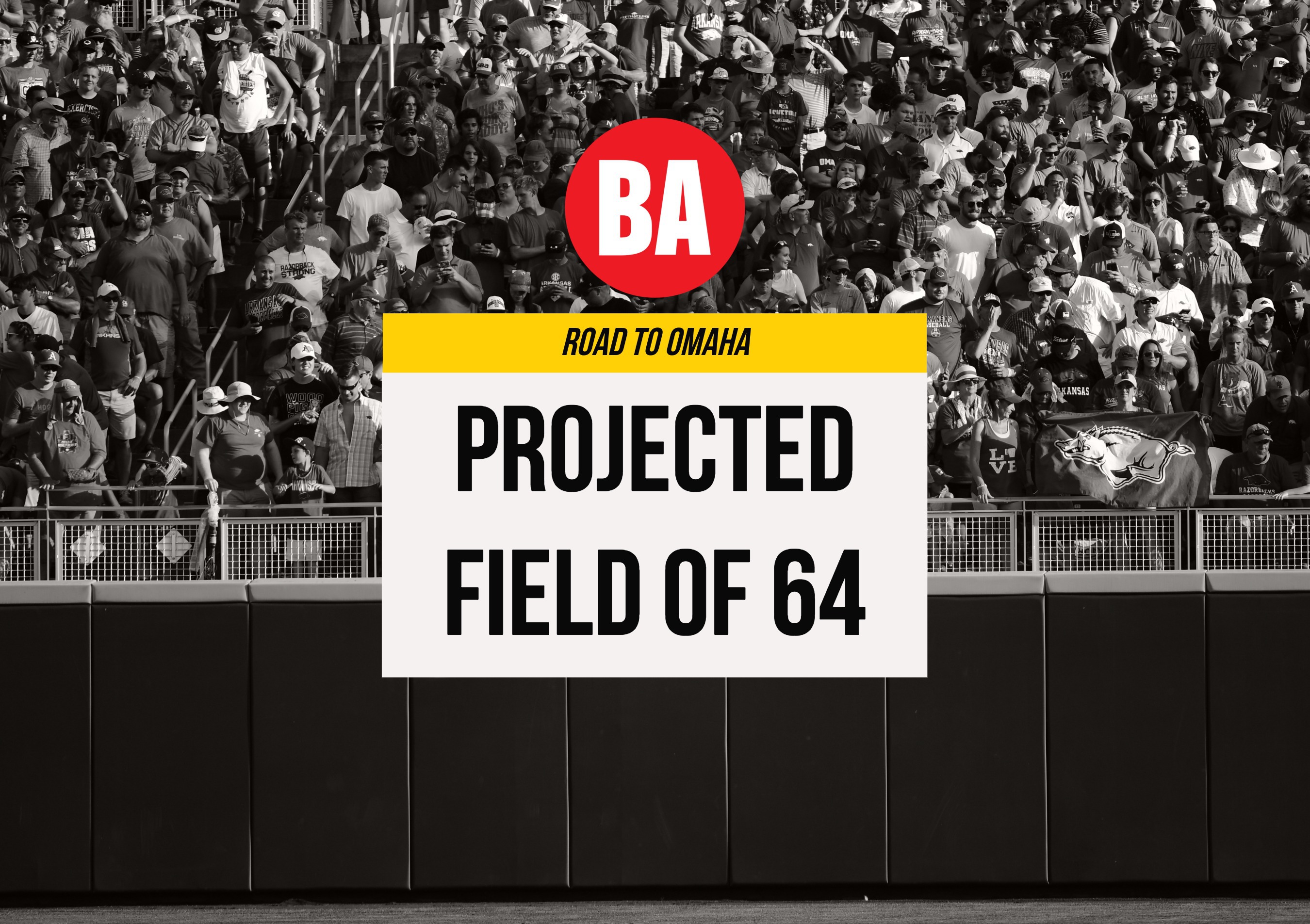 2022 NCAA Baseball Tournament Projected Field Of 64 (4/6/22) — College